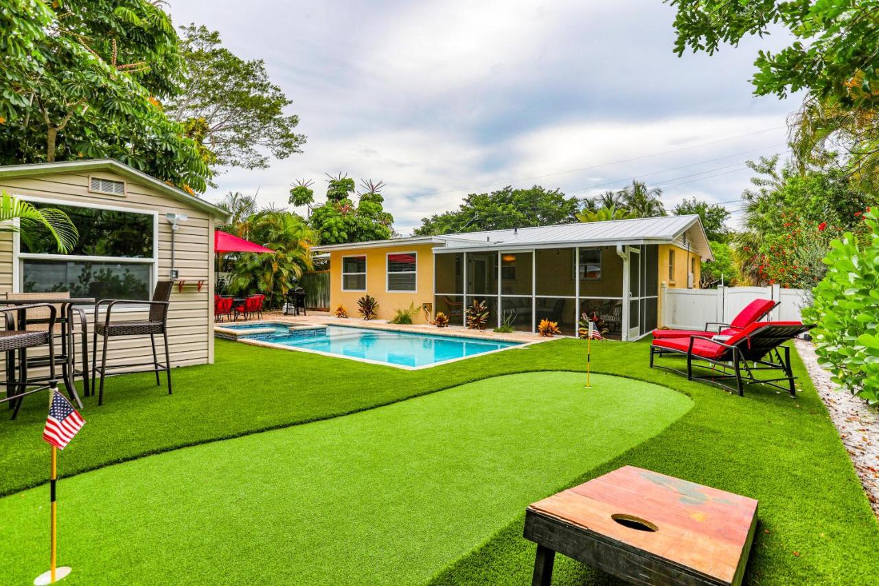 Getaway On Gladiolus Villa Anna Maria Luaran gambar
